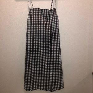 simple, gingham dress